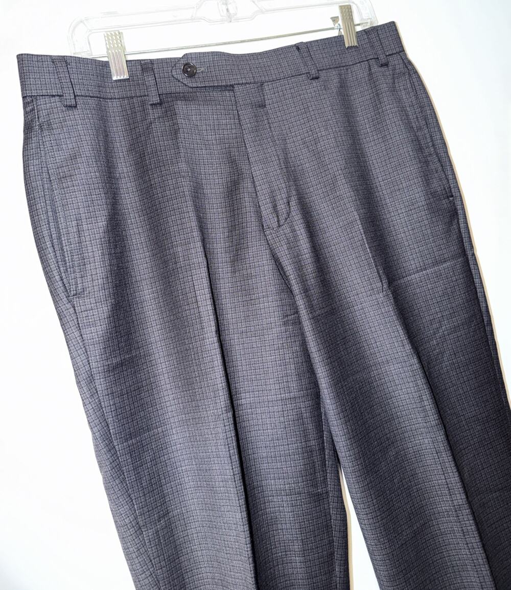 Brooks Brothers Regent Fit Dress Pants Men’s 34x32 Charcoal Wool
